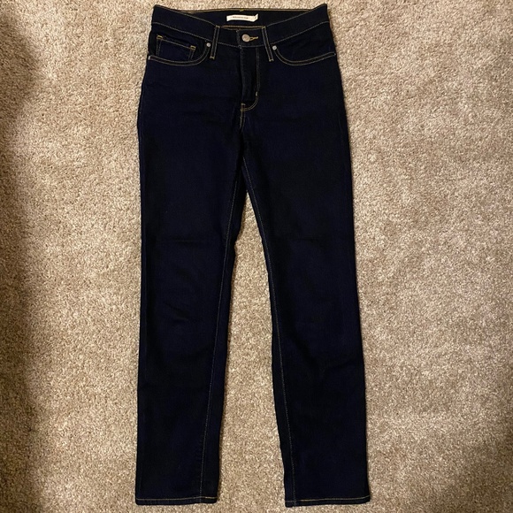 Levi’s 312 Shaping Slim Jeans – Dark Wash, Size 27 - Picture 1 of 3